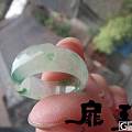 【无艳·扉玥】6.26.冰种飘花指环及靓种三彩4MM珠链