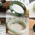 【爱翡翠】10.420款撒金红手镯、俏黄福瓜、玉牌...