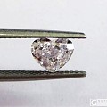 1.02ct LP淡粉钻 心形