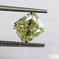 1.26ct FY彩黄钻 枕形