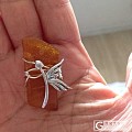 diy蜜蜡小吊坠