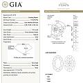 GIA 1.00 1.01浓彩黄钻 椭圆