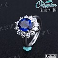 ★OLAYYLAN★3CT无烧ROYAL BLUE 超美