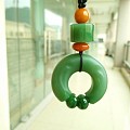 亏出 【和田碧玉】大把件吊坠 悟道题材。互闪