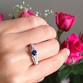 [蓝宝石]小小的蓝宝石戒指和两款吊坠