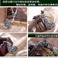 泰银正品 925纯银天然玛瑙女士项链坠/胸针两用【孔雀】铭钻珠宝