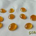 10颗高冰的黄翡蛋面，像十个蛋黄～～