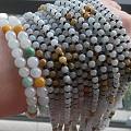 团购三彩小珠子挂绳+底色项链手钏两用素珠，顶贴都给闪，欢迎互闪。。