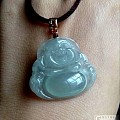 【玉澜翡翠阁】今日特惠款 冰种水灵淡绿站佛690元!! 绝对超值!!