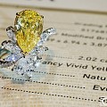 GIA 2.02ct FVY 艳彩黄水滴 精工客定货 [已售]