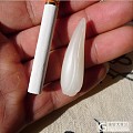 7.1克近脂白和田玉玉兰花