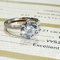 GIA 2.21ct E VVS2 EX EX EX NONE 精工戒指出货...