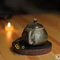 新入手台湾陶艺师邱建清柴烧茶壶一把，