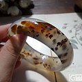 海洋玉髓手镯每只都有不一样的美，这只更赞？