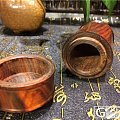 老挝红酸枝旅行茶叶罐做工精细纹理细腻保密性好