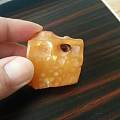 看看这个全皮天然孔，像平安锁不