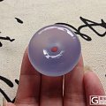 平安是福-&gt;&gt;精品纯手工蓝玉髓平安扣