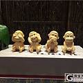 黄杨木四不猴把件做工精细外观精致 猴年送礼精品