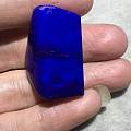 青金原石磨的随型，1200目，没有抛