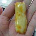 这块算花白蜜蜡么？