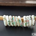 【彩雕指环十个】稀有材质 小骆驼文玩