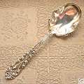 1898年生产的美国纯银大勺子一个