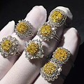 GIA 裸钻黄钻现货 1.45ct Fancy Intense Yellow...