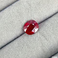 我觉得这颗红宝石怎么看颜色也应该到鸽血红啊？