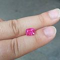 这桃红尖晶石裸石，做个戒指完美了