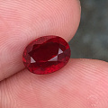 这颗2.08克拉的鸽血红宝石，大家觉得漂亮吗？