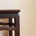 【推荐】晚清铁力木束腰小凳，线条简单素雅，