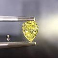 GIA 0.4ct FIY SI1 水滴黄钻