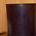 印度小叶紫檀牛毛纹笔筒，10.8cm