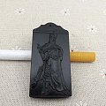 和田玉山料黑青牌子