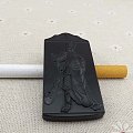 和田玉山料黑青牌子