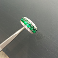 最喜欢的一款祖母绿戒指