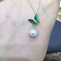 大家觉得掐丝珐琅配哪个品种的珍珠更好看呢？