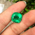 10.78克拉-vivid green-全干净玻璃体-哥伦比亚-GRS 国际...