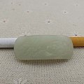 和田玉新疆籽荷花手牌新款玉手牌