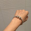 新买的trollbeads，觉得设计比潘好。