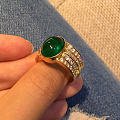哥伦比亚祖母绿戒指