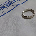 纯银手工戒指两枚打包出