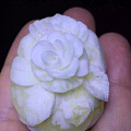 骨瓷白蜡玫瑰花，七夕就送这个