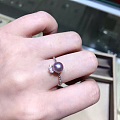 小紫色戒指