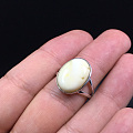 白蜜蜡戒指，大家看看这是个什么品质？