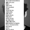 钻石小白要买结婚钻戒，求各位大神看个参数～