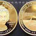 美国2007年第一夫人系列精制纪念金币（第一组）