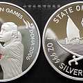 卡塔尔2006年多哈亚运会精制彩银币五枚套装