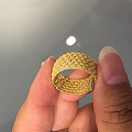 意大利正宗的手工filigree 18k金缠丝工艺欣赏