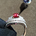 红宝石钻戒💍
